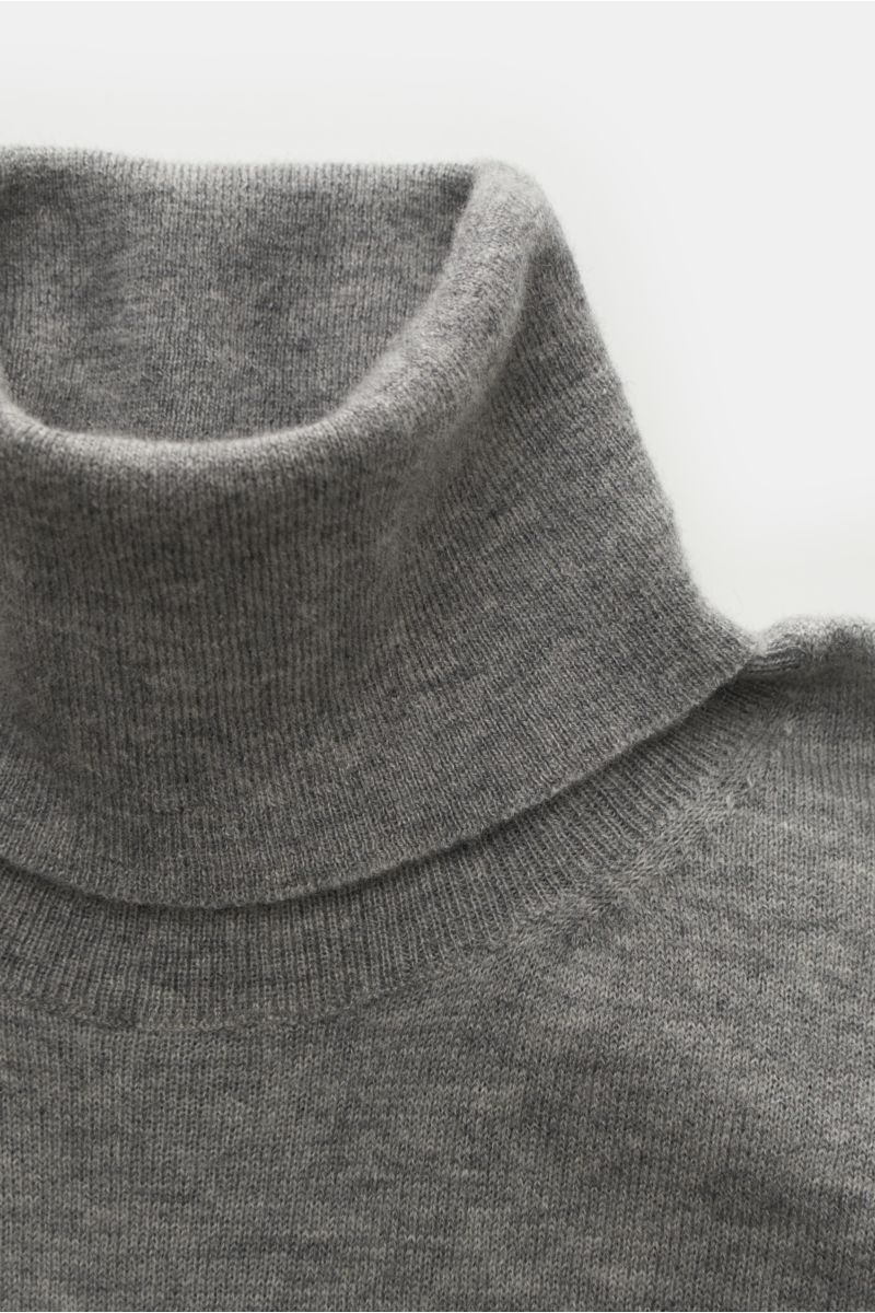 Filippo de Laurentiis Turtleneck jumper grey mottled