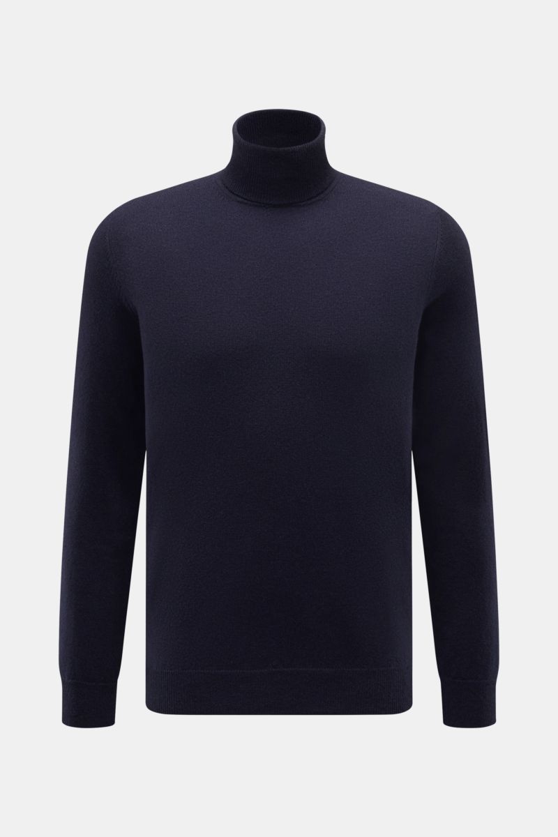 von Braun Cashmere Rollkragenpullover navy