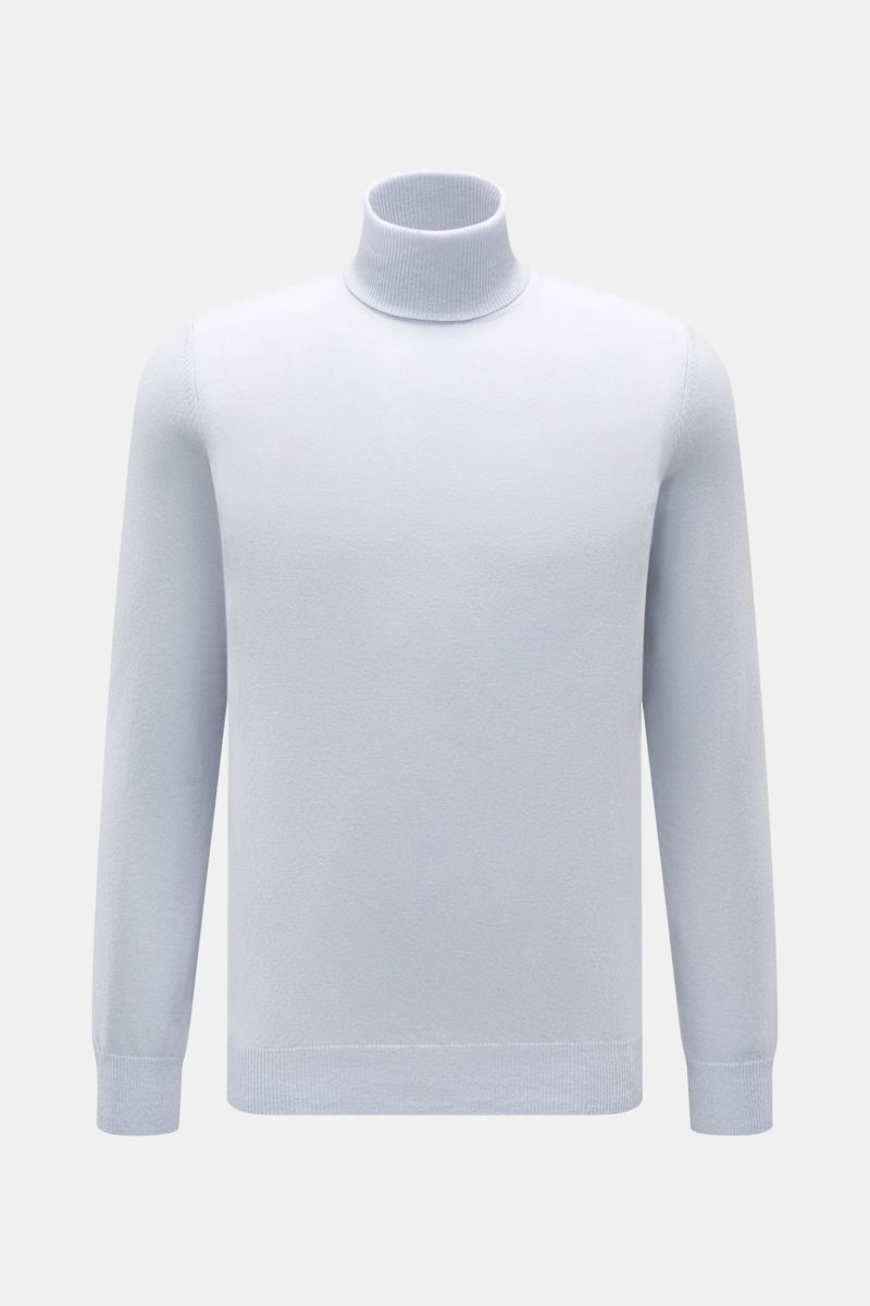 von Braun Cashmere Rollkragenpullover hellblau