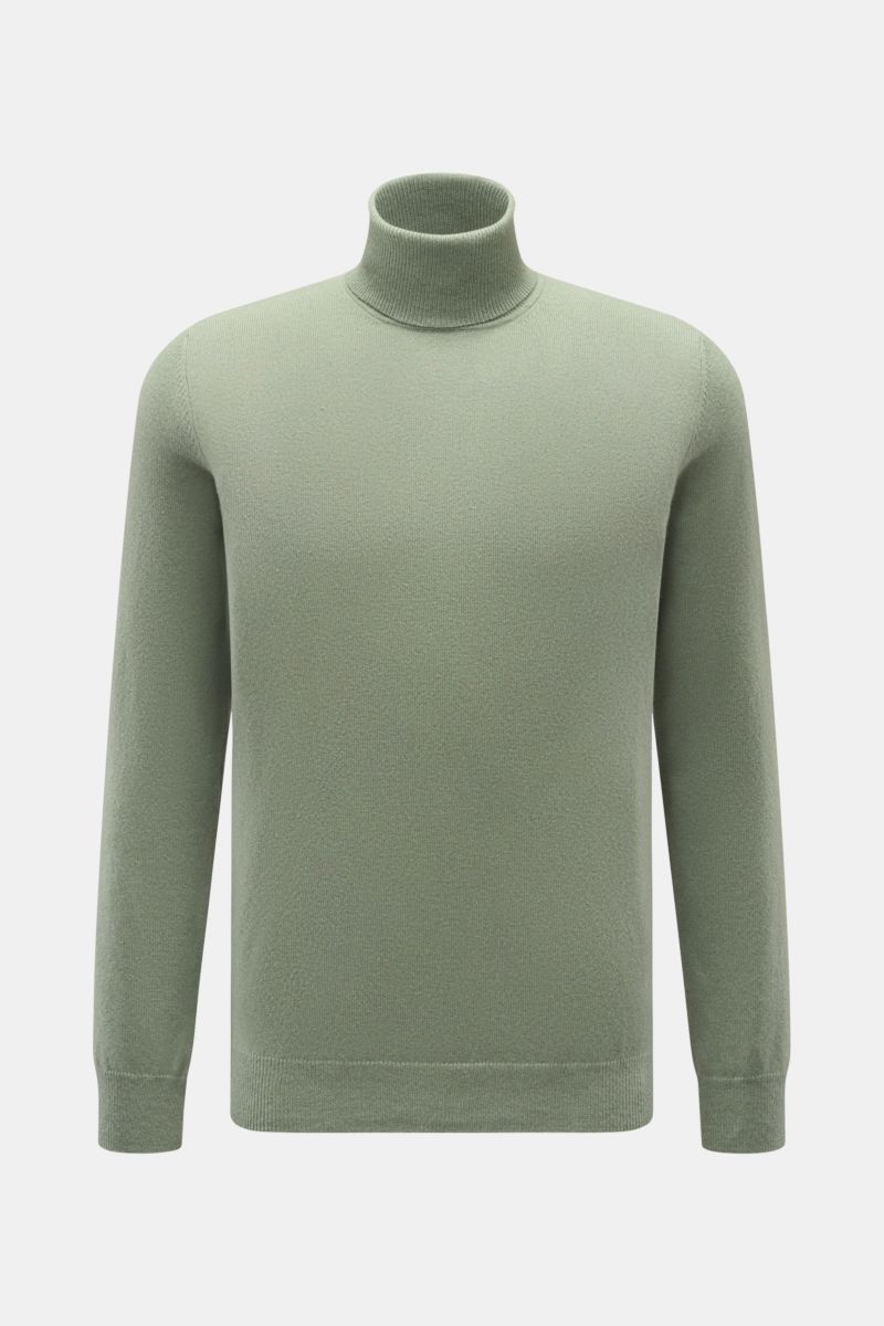 von Braun Cashmere Rollkragenpullover salbei