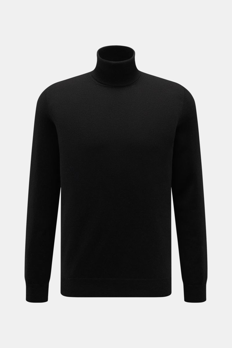 von Braun Cashmere Rollkragenpullover schwarz