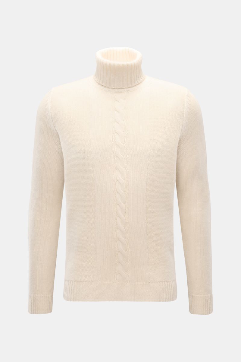 von Braun Cashmere Rollkragenpullover offwhite
