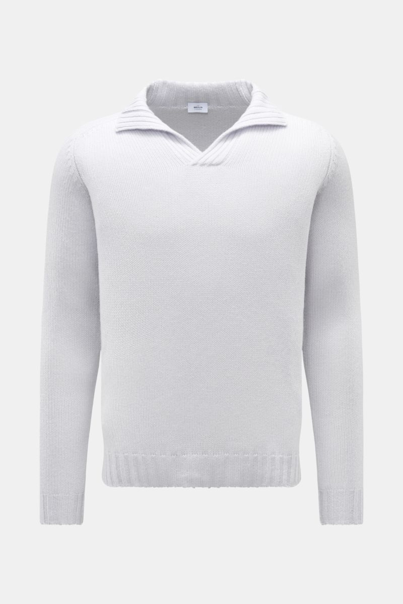 von Braun Cashmere Troyer hellgrau