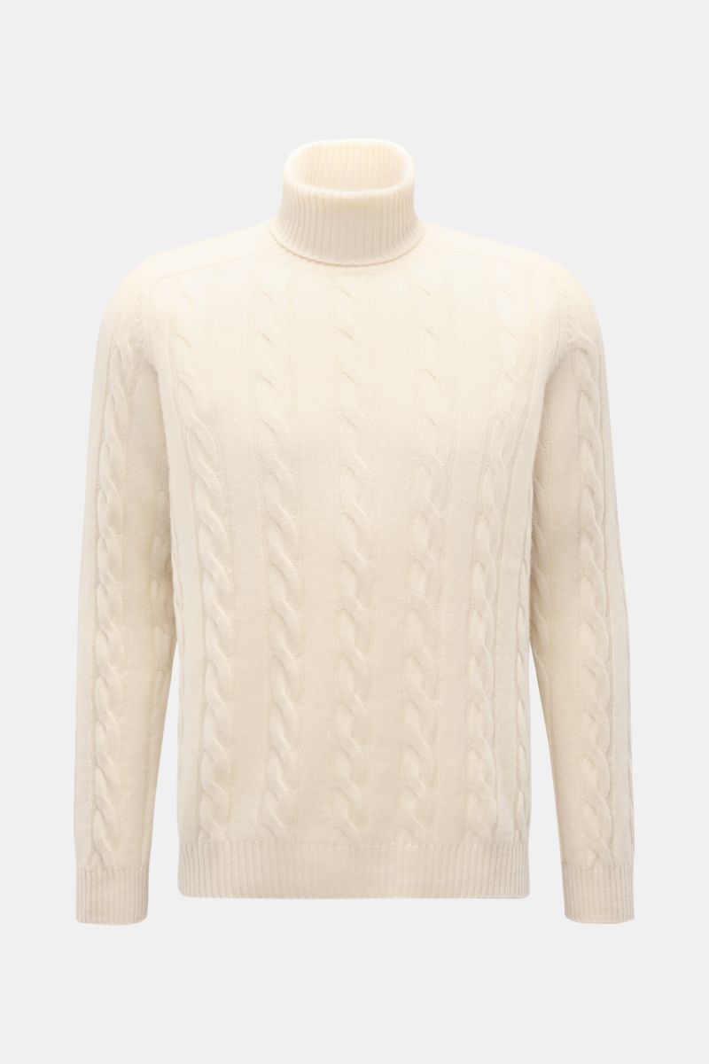 von Braun Cashmere Rollkragenpullover offwhite
