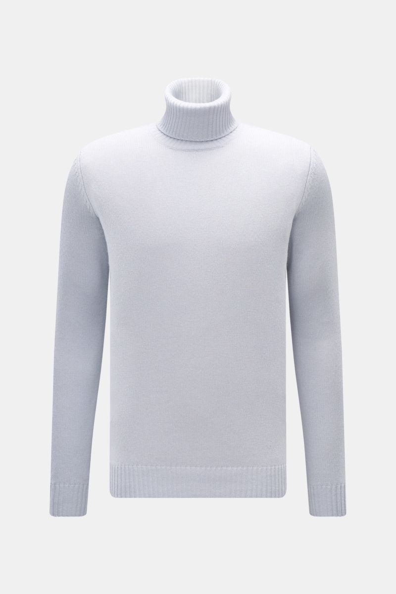 von Braun Cashmere Rollkragenpullover hellblau