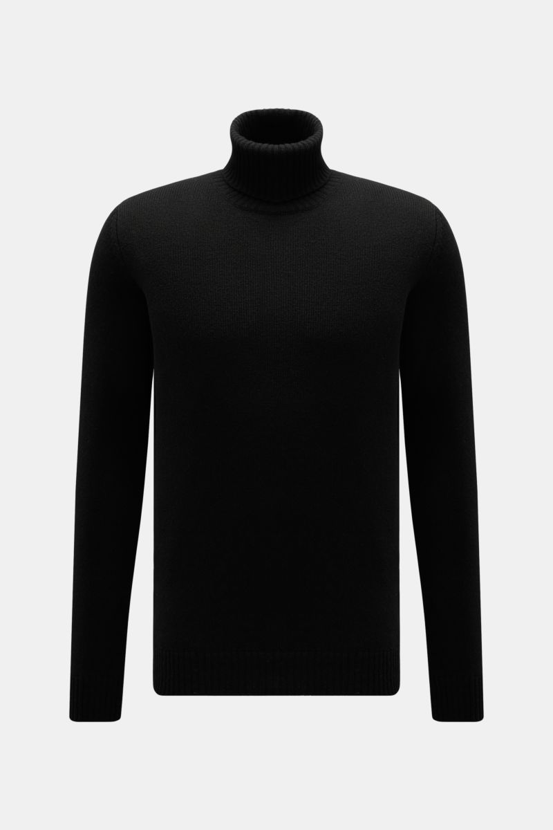von Braun Cashmere Rollkragenpullover schwarz
