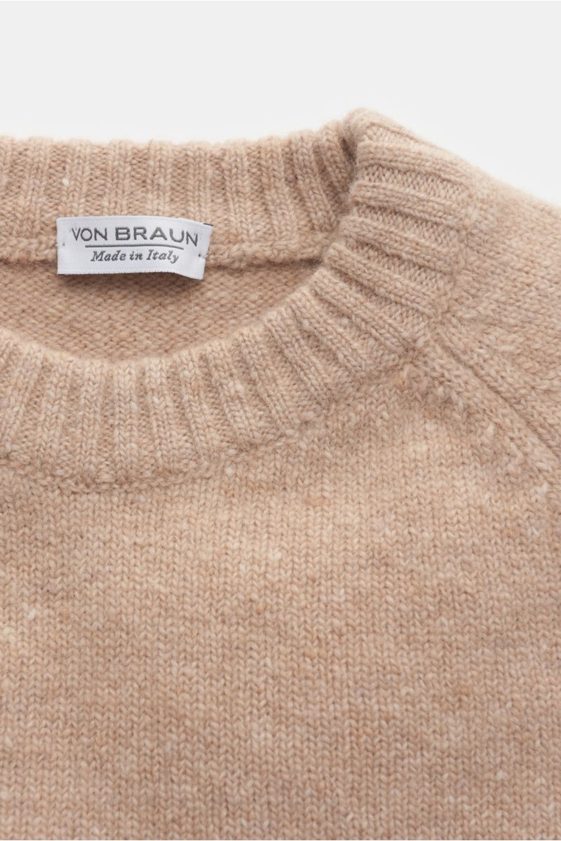 von Braun Kids’ crew neck jumper beige