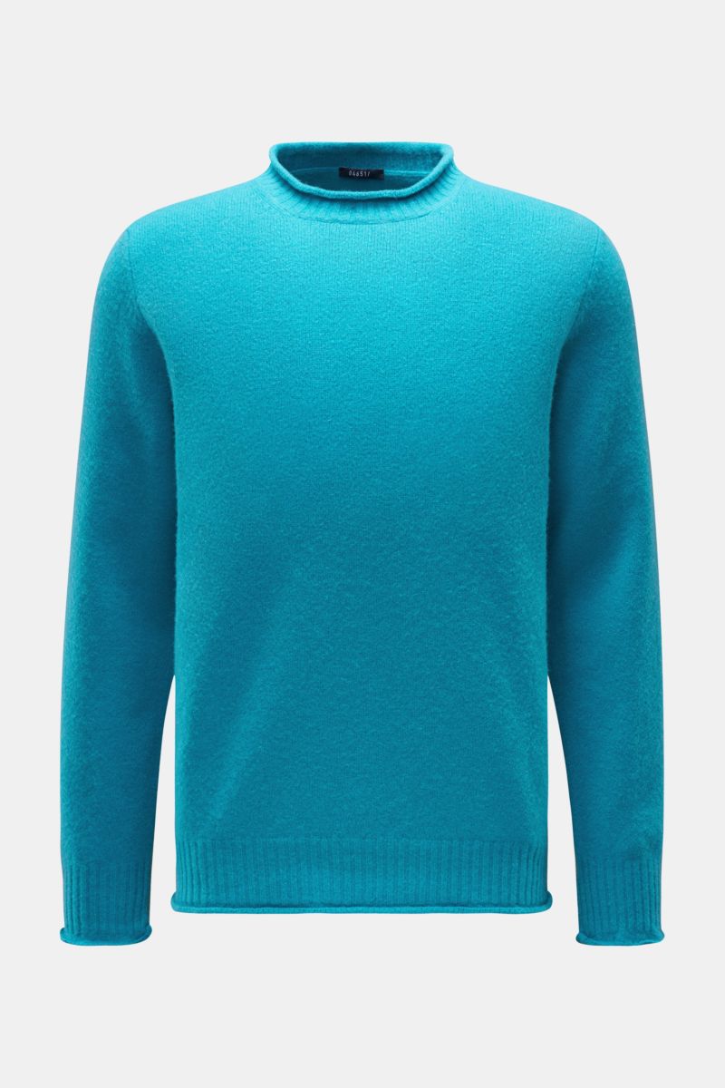 04651/ A trip in a bag Pullover 'Shetland Crew' türkis