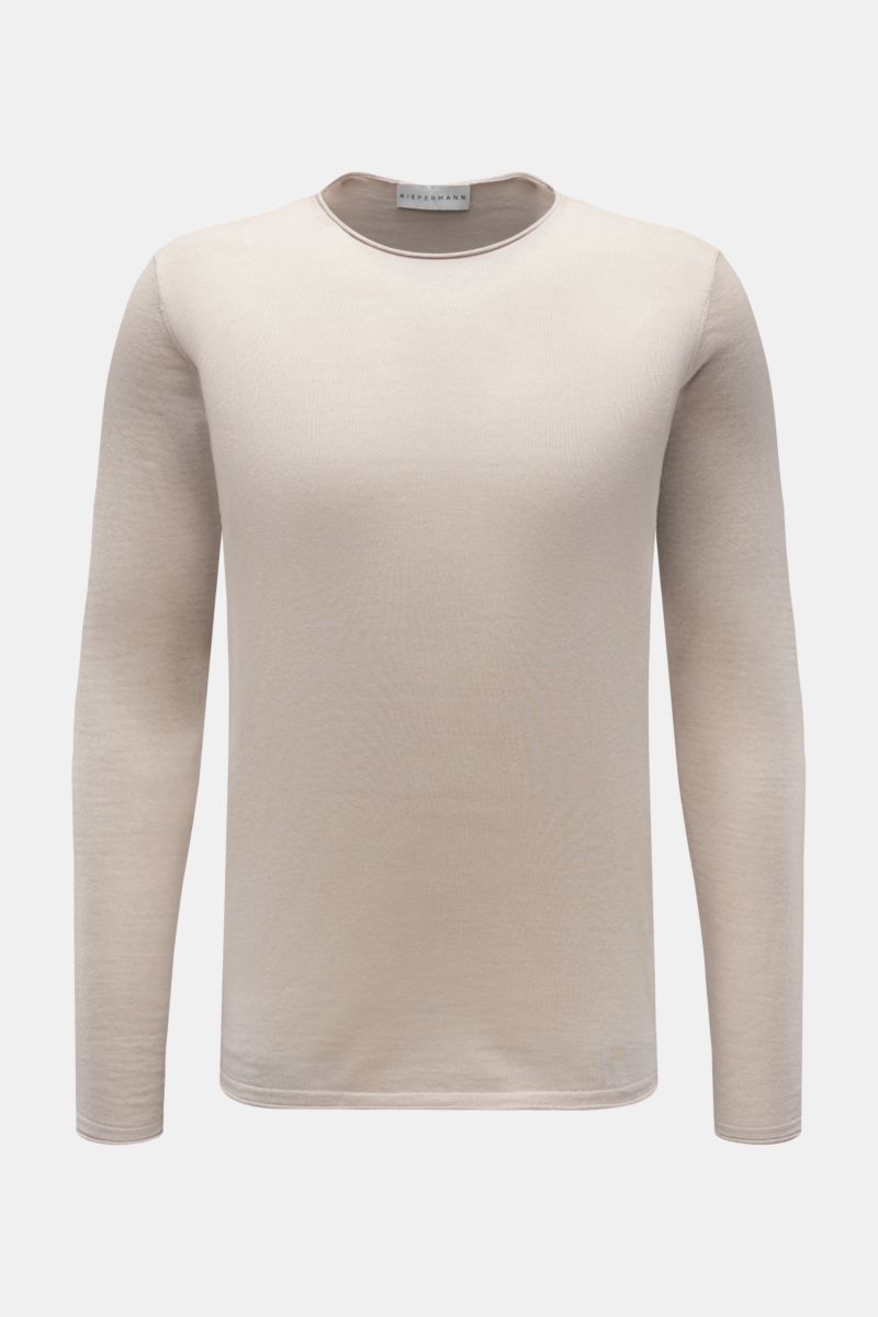 STONE ISLAND Rundhals-Sweatshirt weiß | BRAUN Hamburg 