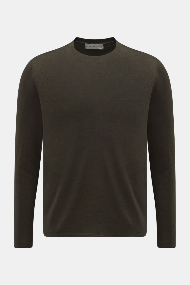 STONE ISLAND Rundhals-Sweatshirt dunkelgrau | BRAUN Hamburg 