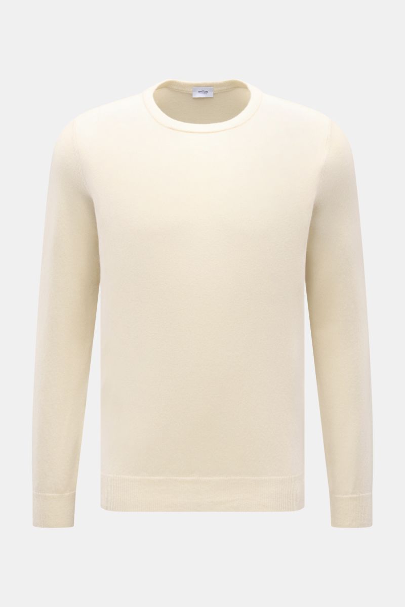von Braun Cashmere Rundhalspullover offwhite