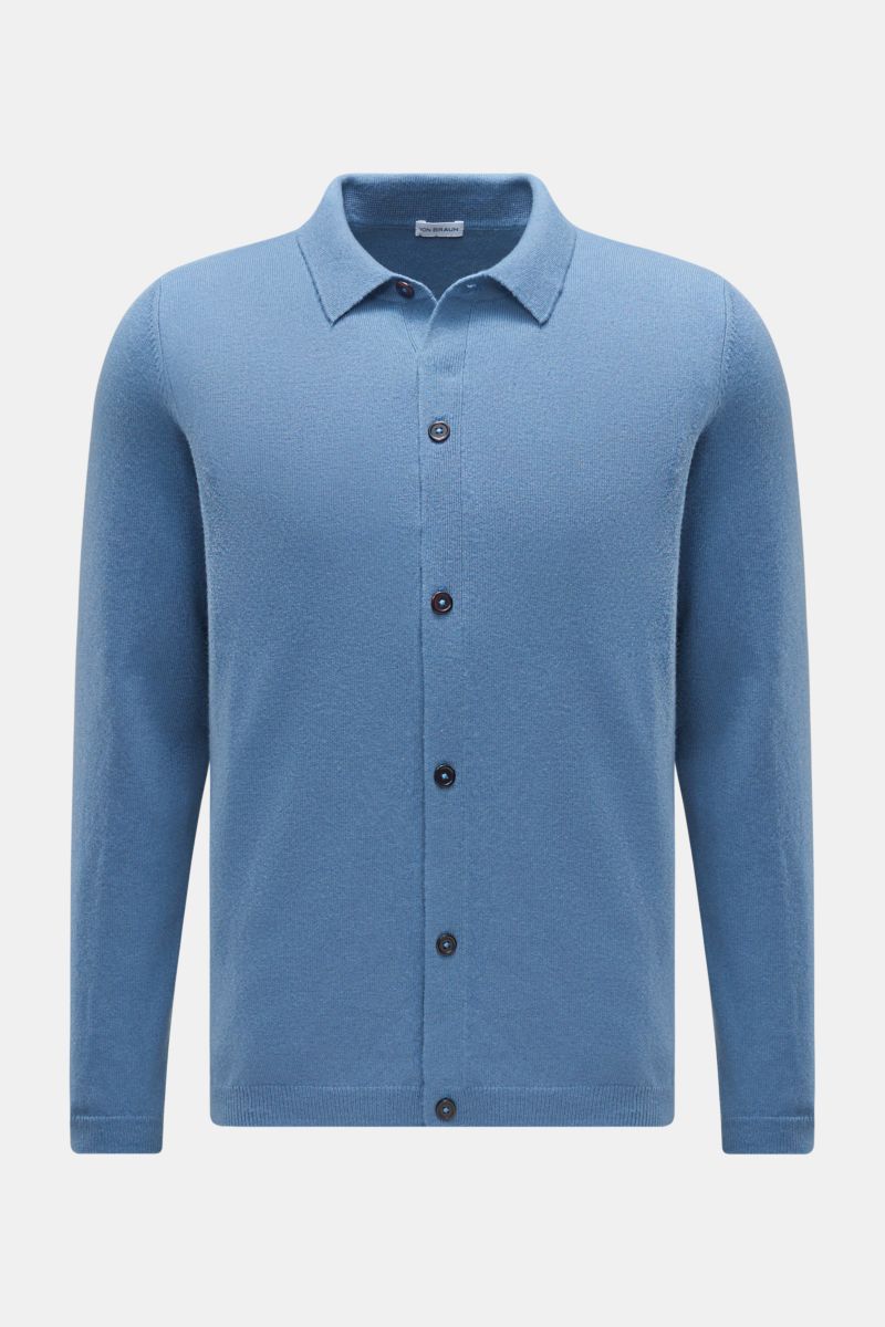 von Braun Cashmere Cardigan rauchblau
