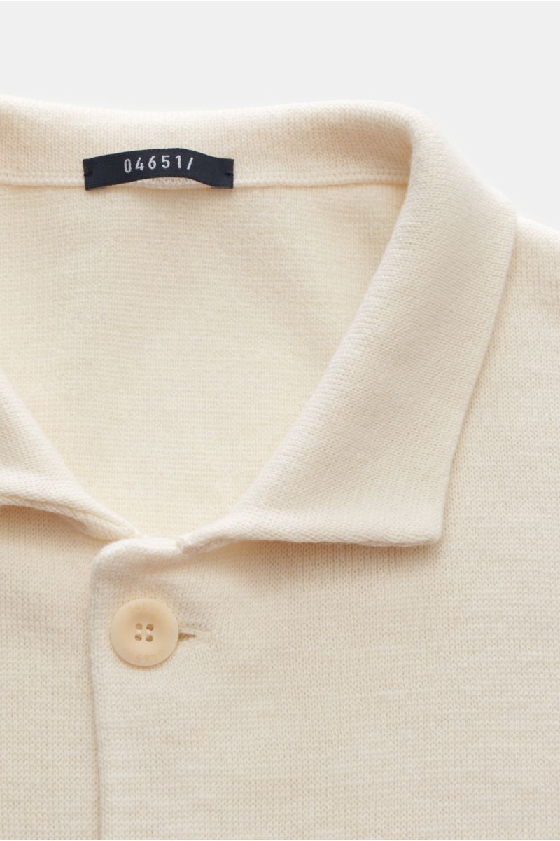 04651/ A trip in a bag Cardigan 'Foggy' creme