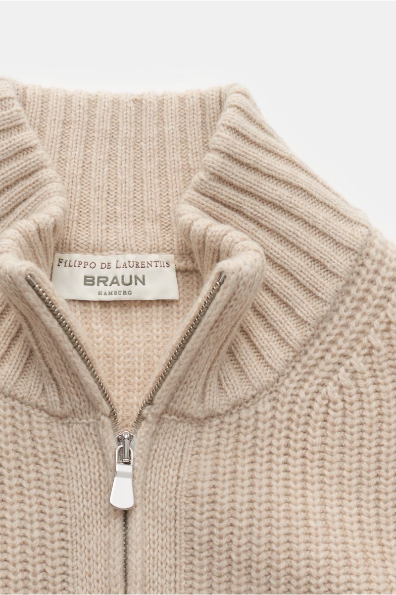 Filippo de Laurentiis Cardigan sand