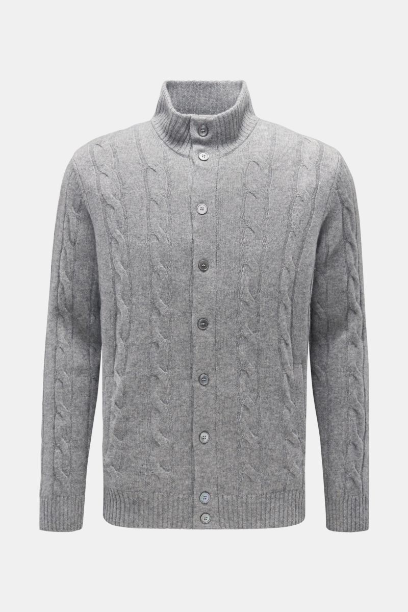 Cardigan grey melange