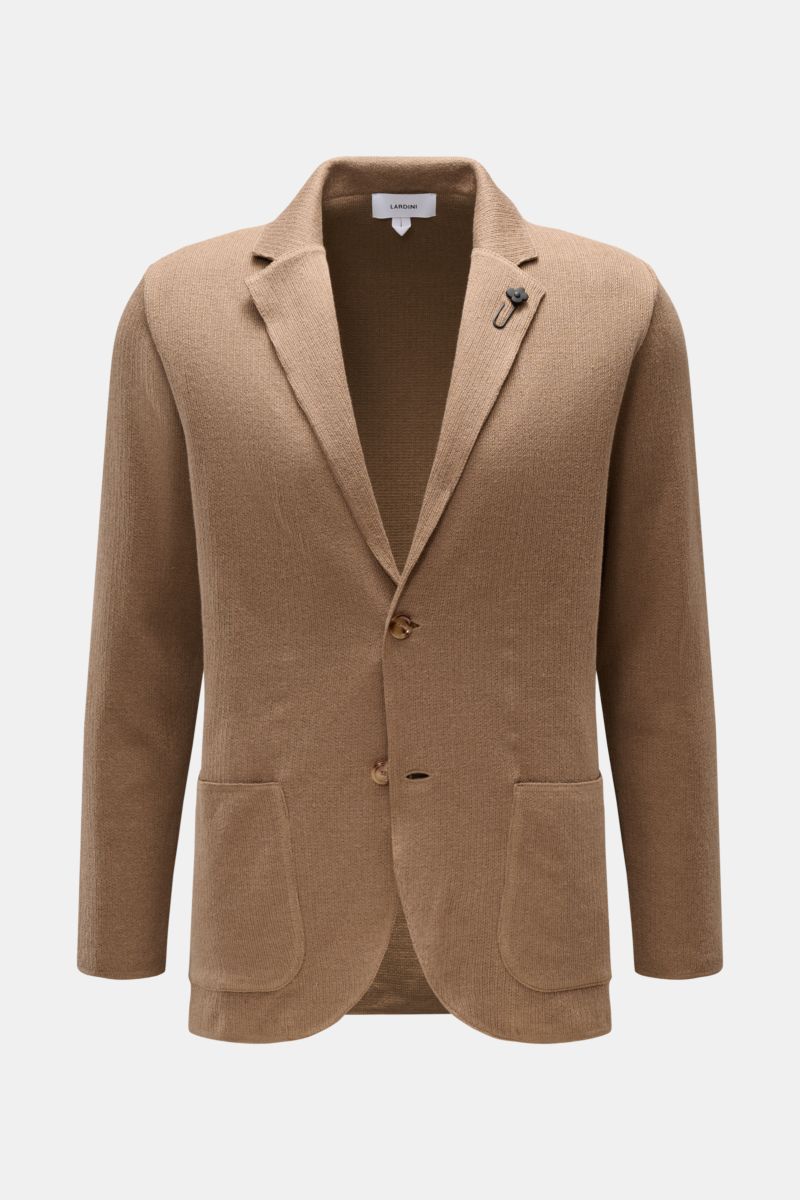 Strickblazer hellbraun