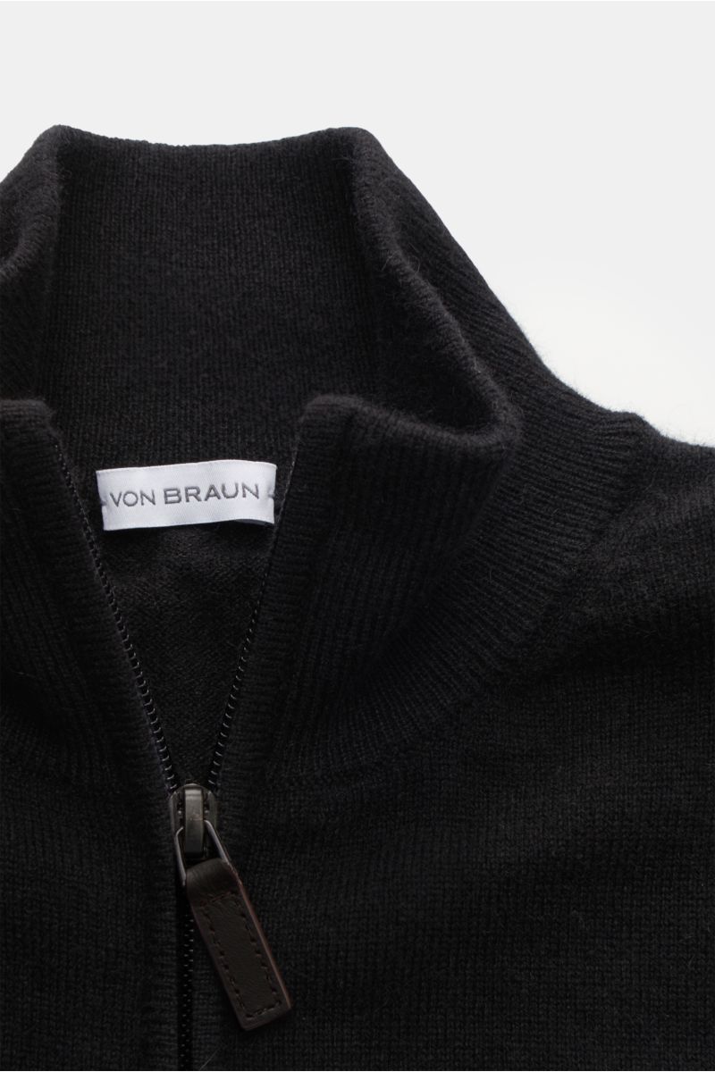 von Braun Cashmere Strickjacke schwarz