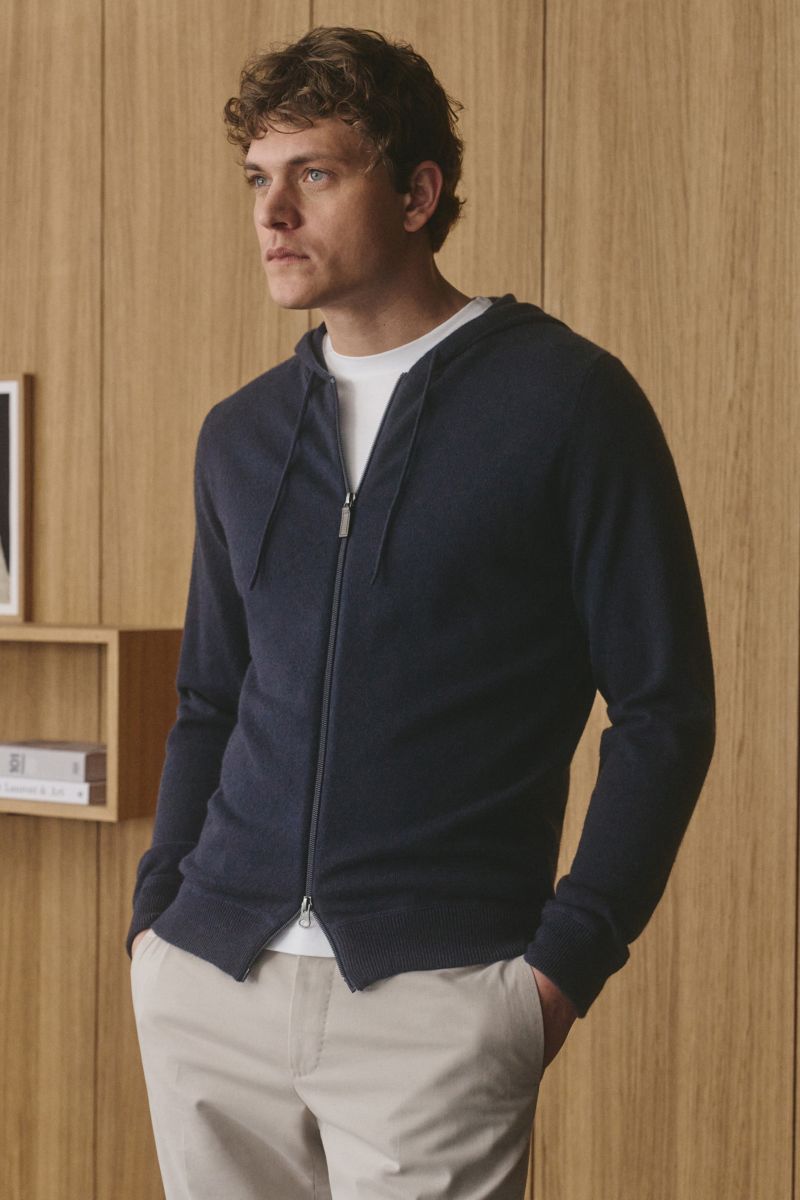 von Braun Cashmere Strickjacke navy