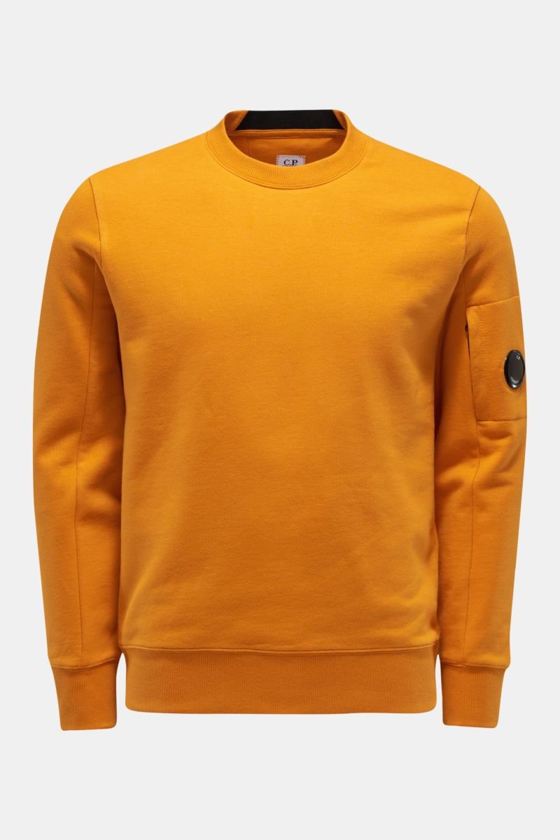 Crew neck sweatshirt orange
