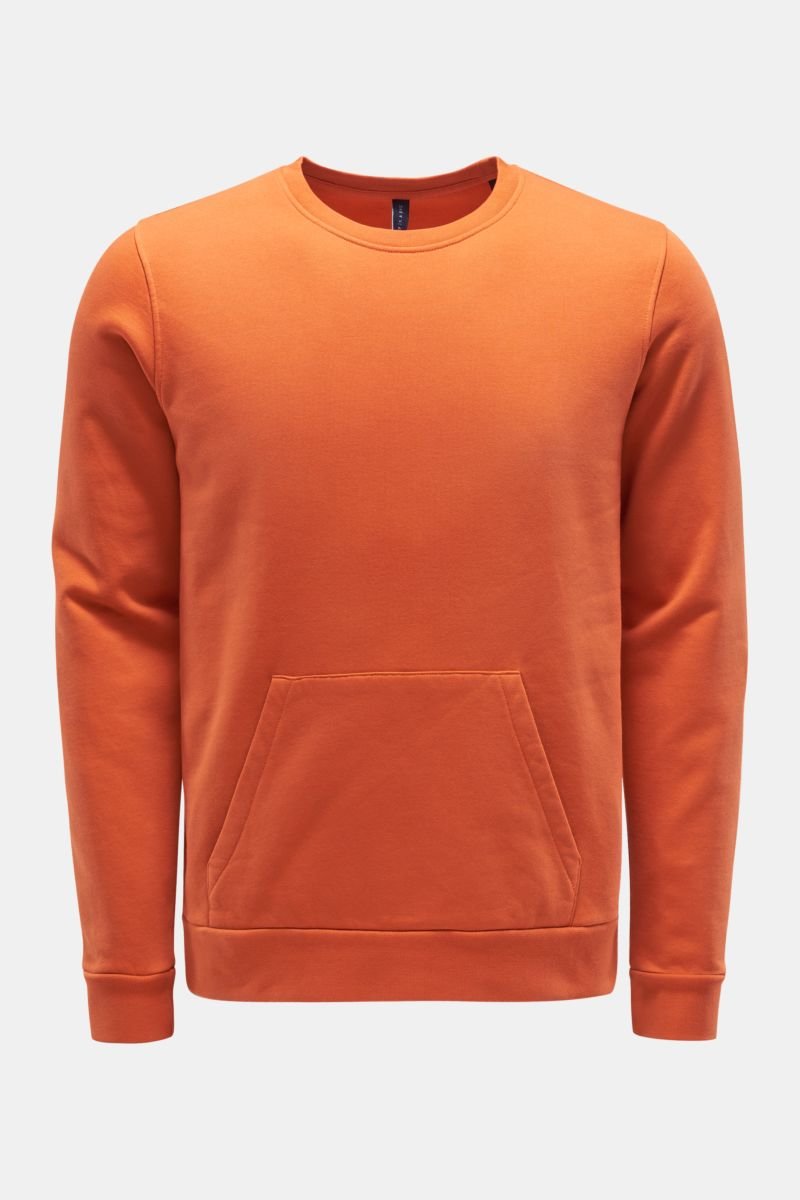 Rundhals-Sweatshirt 'Crew' orange