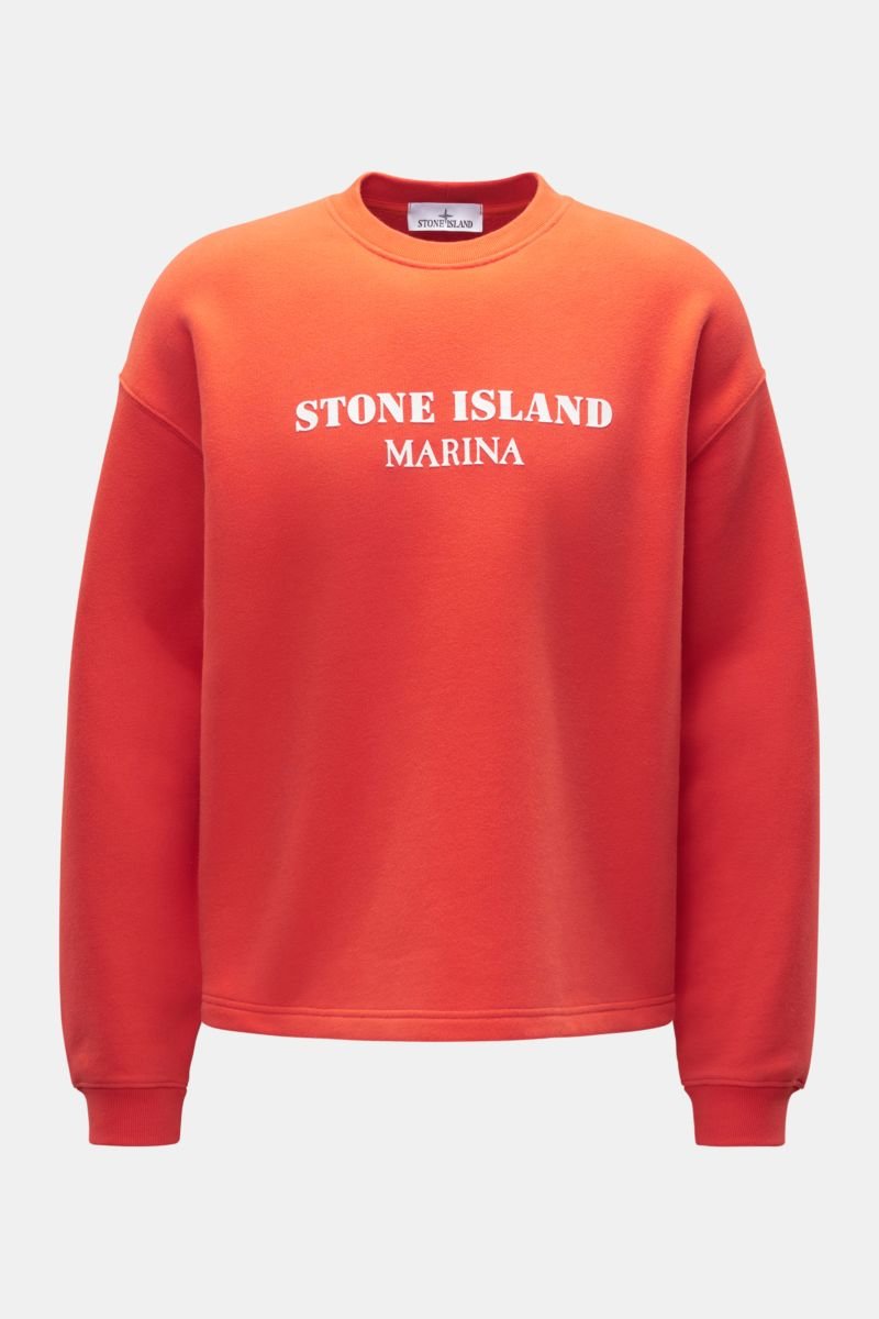 Rundhals-Sweatshirt 'Marina' orange