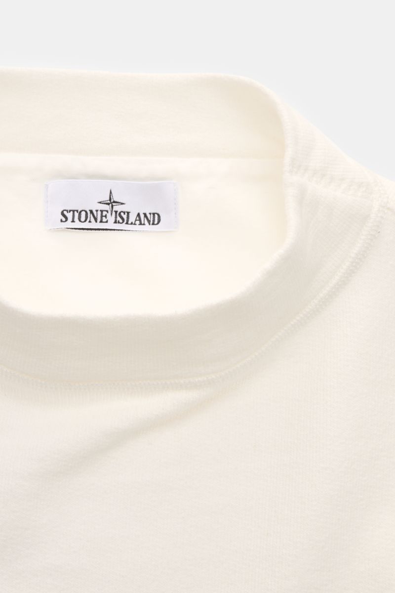 Stone Island Rundhals-Sweatshirt 'Raw Beauty' creme