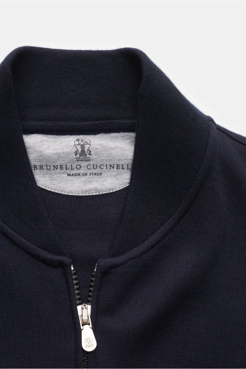 Brunello Cucinelli Strickjacke navy