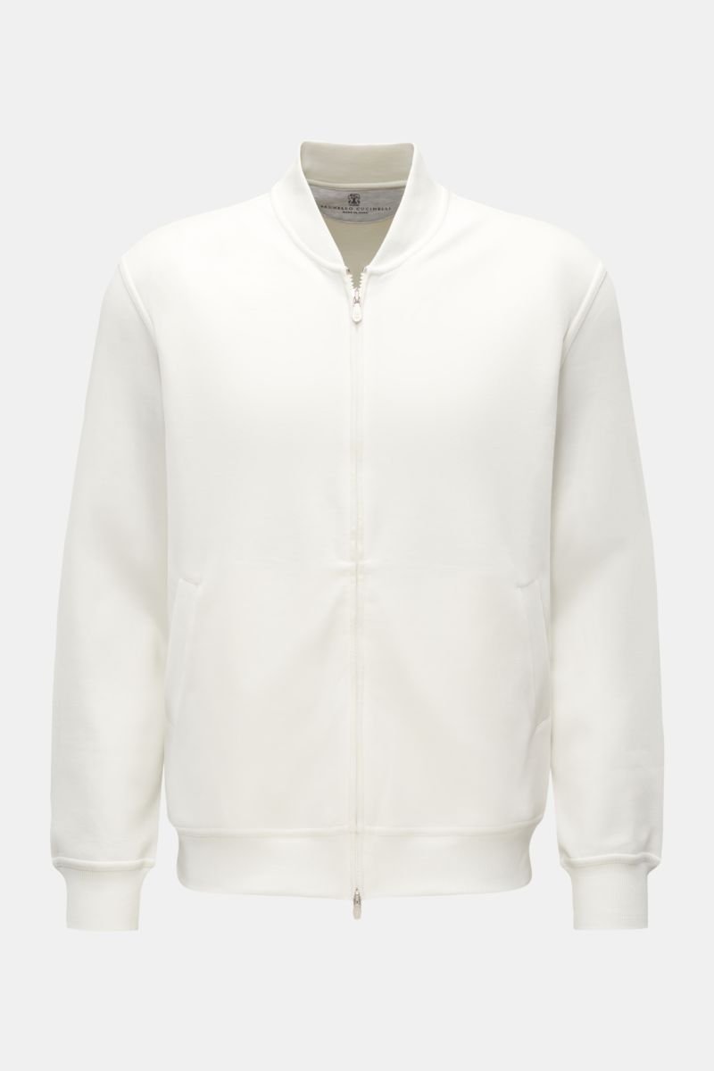 Sweat jacket off-white