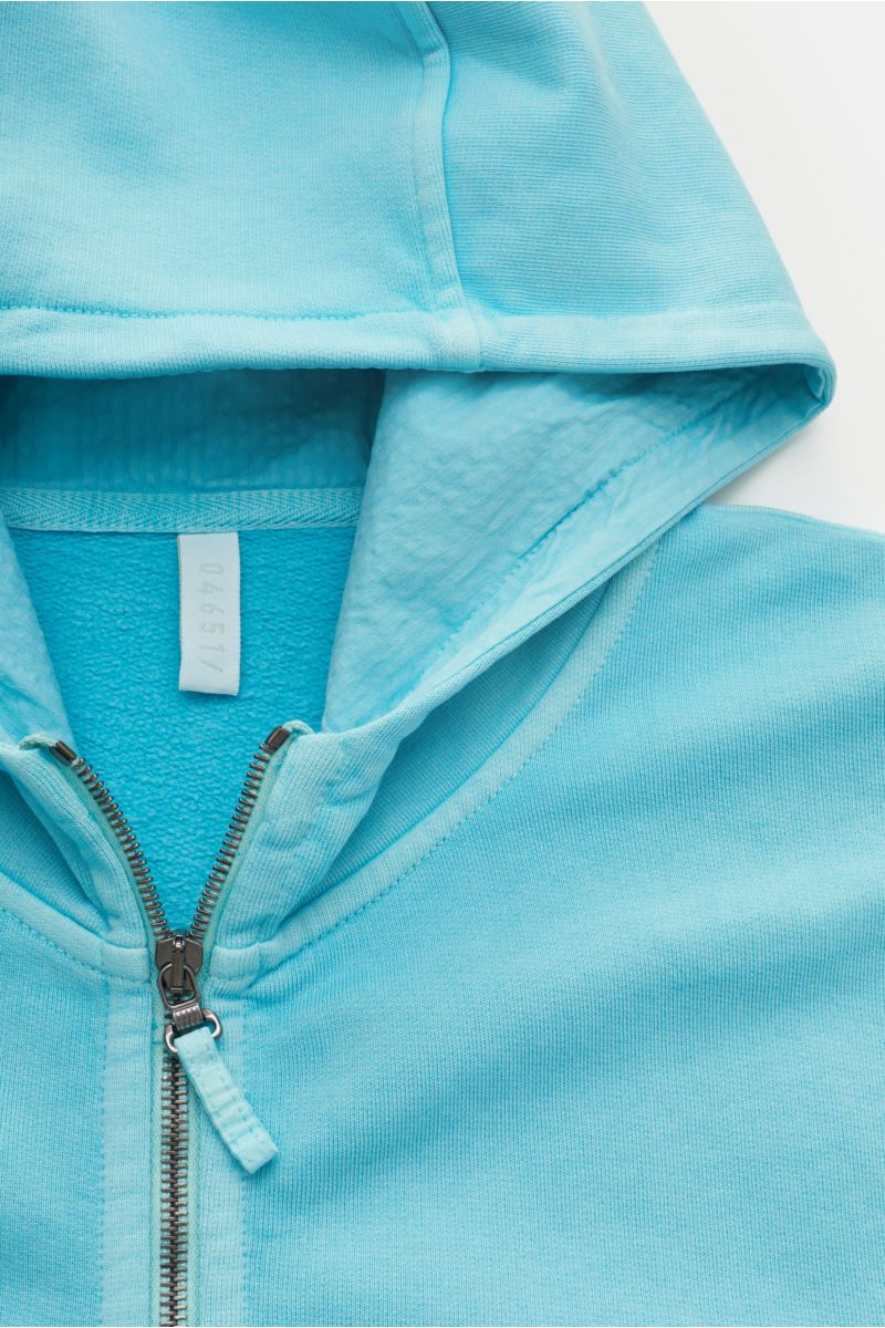 04651/ A trip in a bag Sweat jacket 'AF Full Zip' turquoise