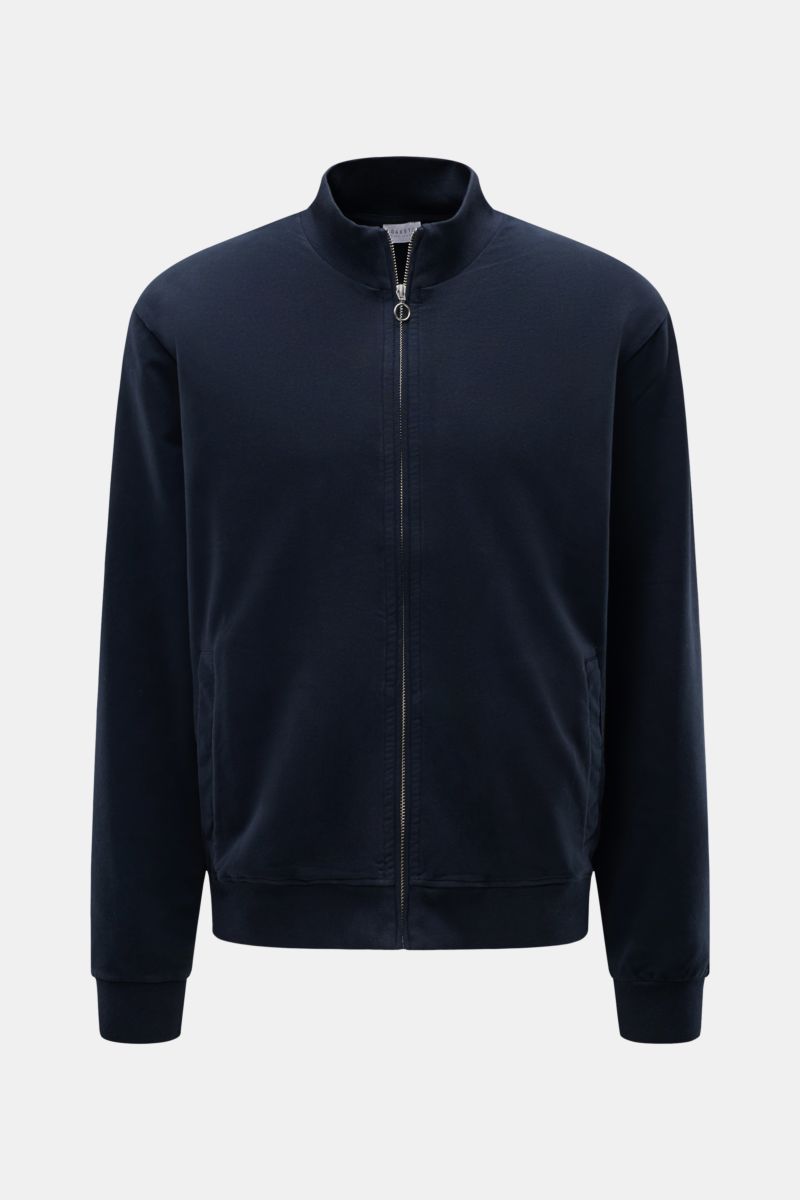 04651/ A trip in a bag Sweatjacke 'IF Track' navy