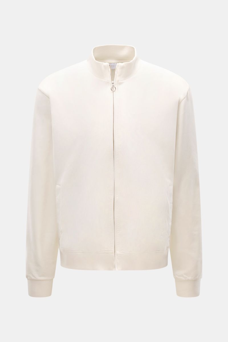 04651/ A trip in a bag Sweat jacket 'IF Track' off-white