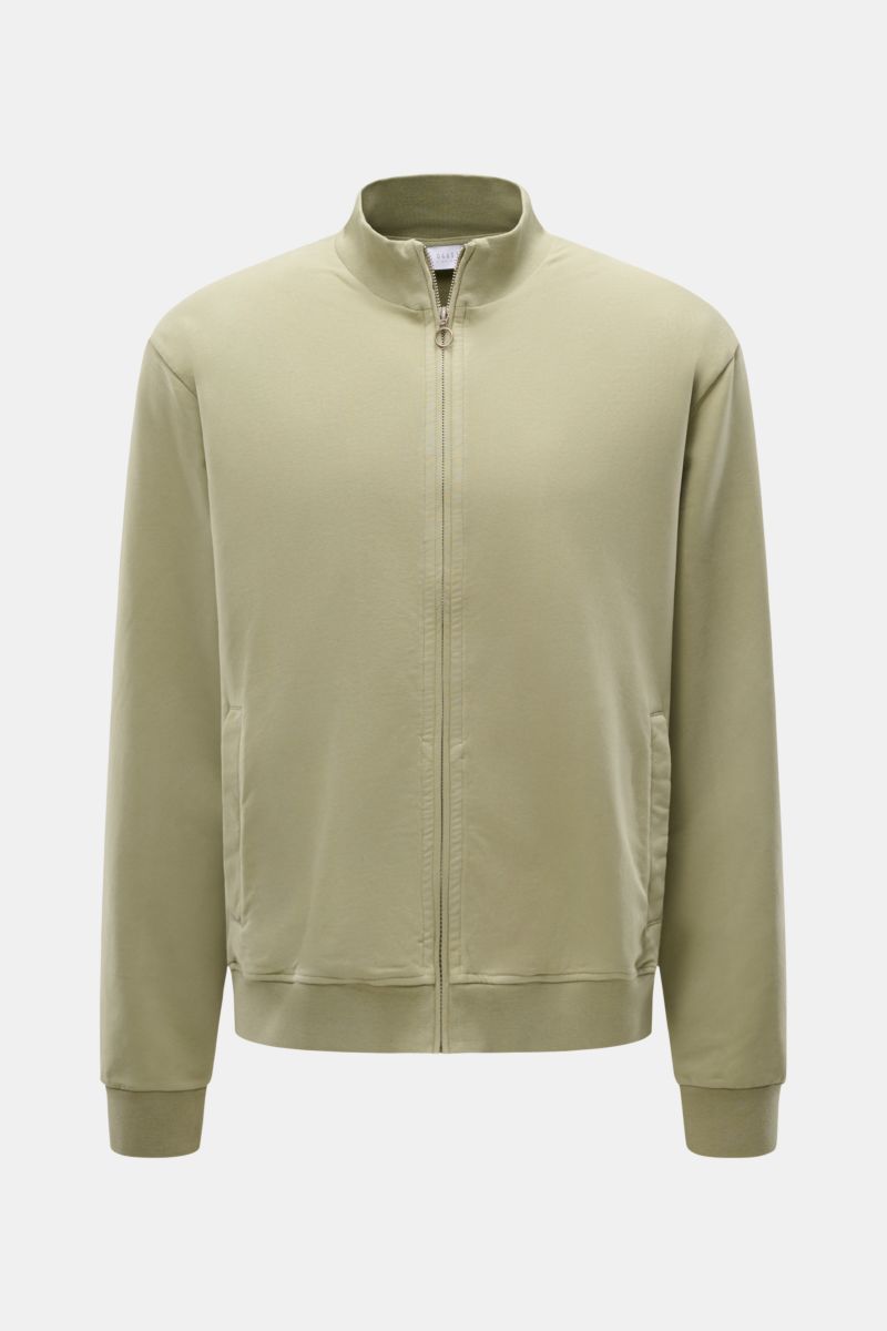 04651/ A trip in a bag Sweatjacke 'IF Track' salbei