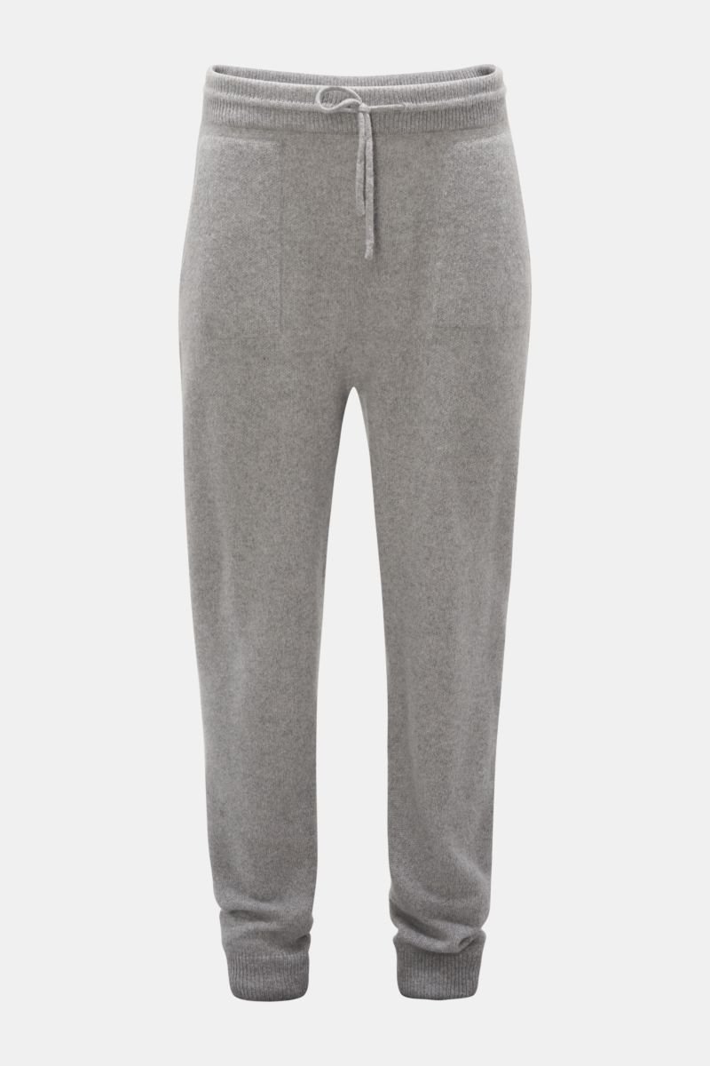Cashmere jogger pants 'The Cashmere Pant' grey