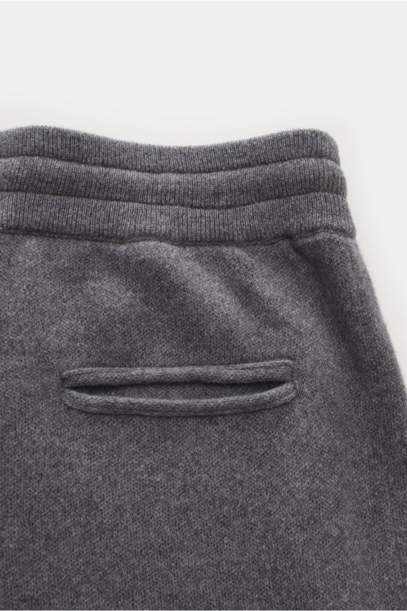 von Braun Cashmere jogger pants grey