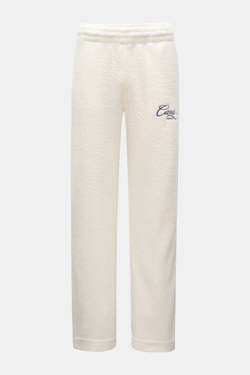 Terry jogger pants 'Caza Terry Track Pant' cream