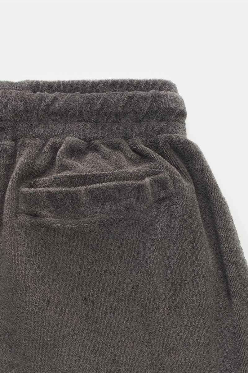 04651/ A trip in a bag Terry sweat pants grey