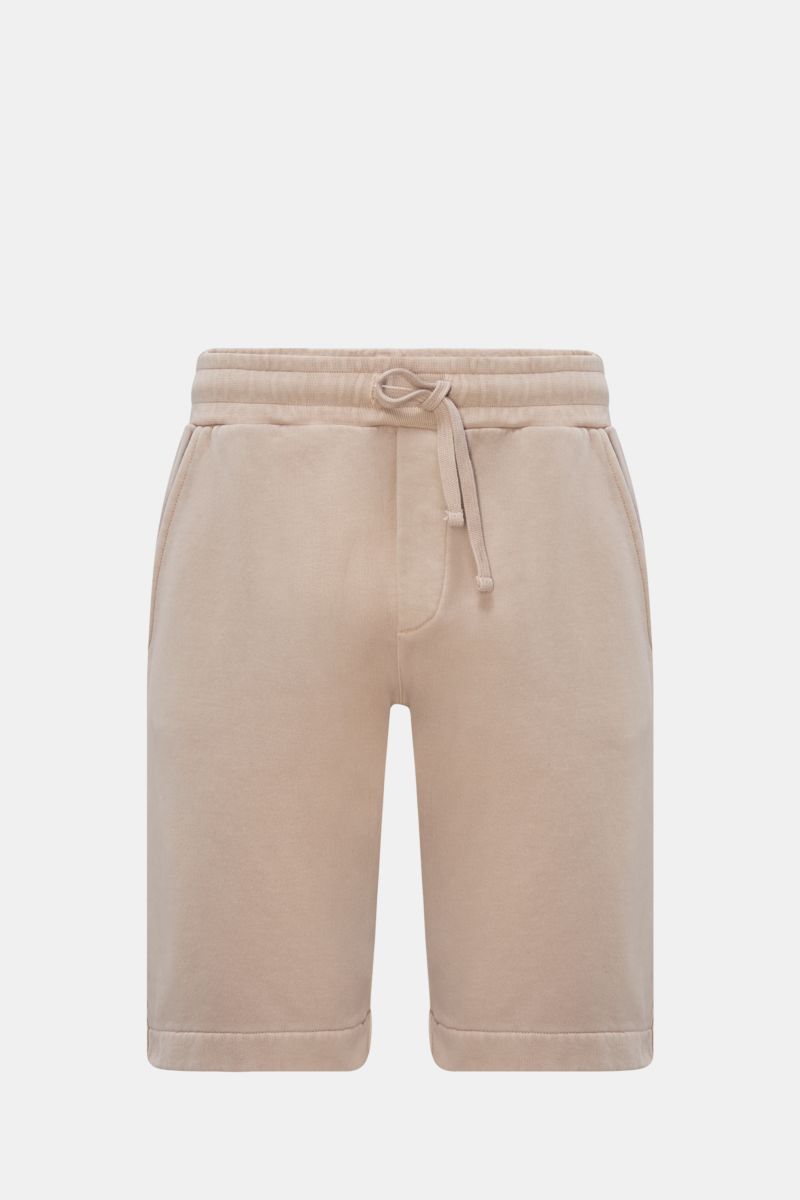 04651/ A trip in a bag Sweat Bermudas beige