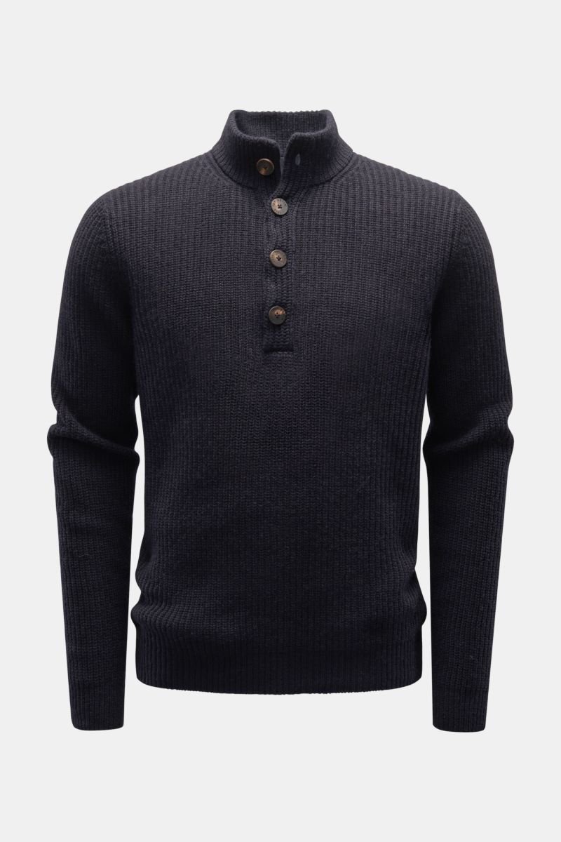 Cashmere Troyer 'Connor' navy