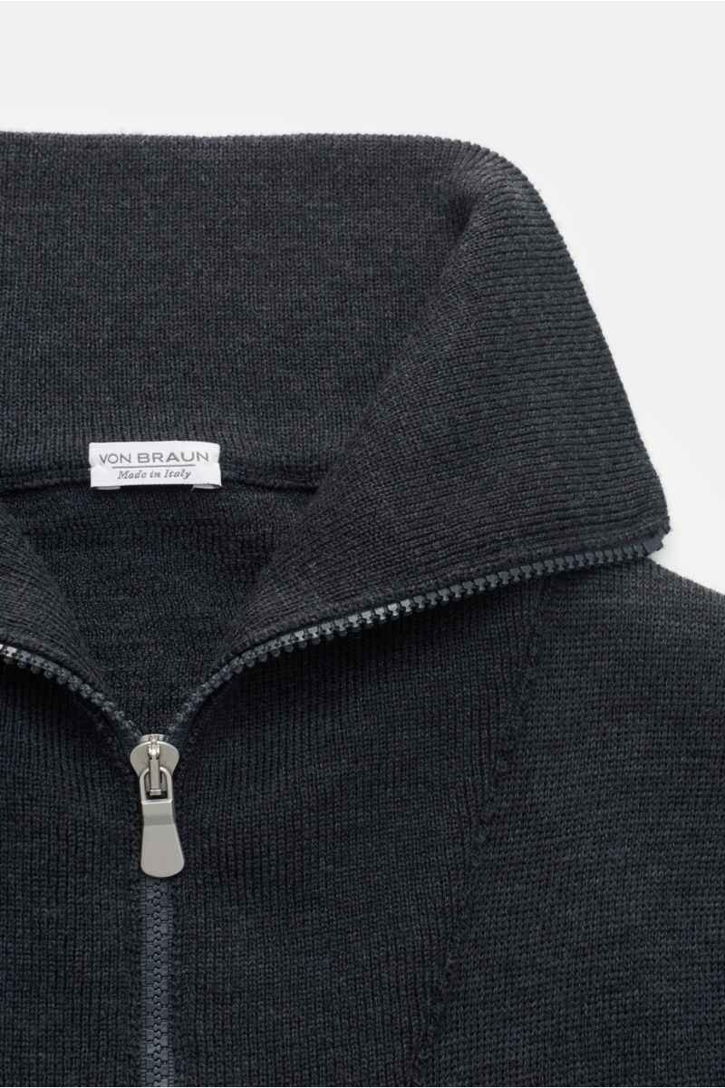 von Braun Merino Troyer dunkelgrau