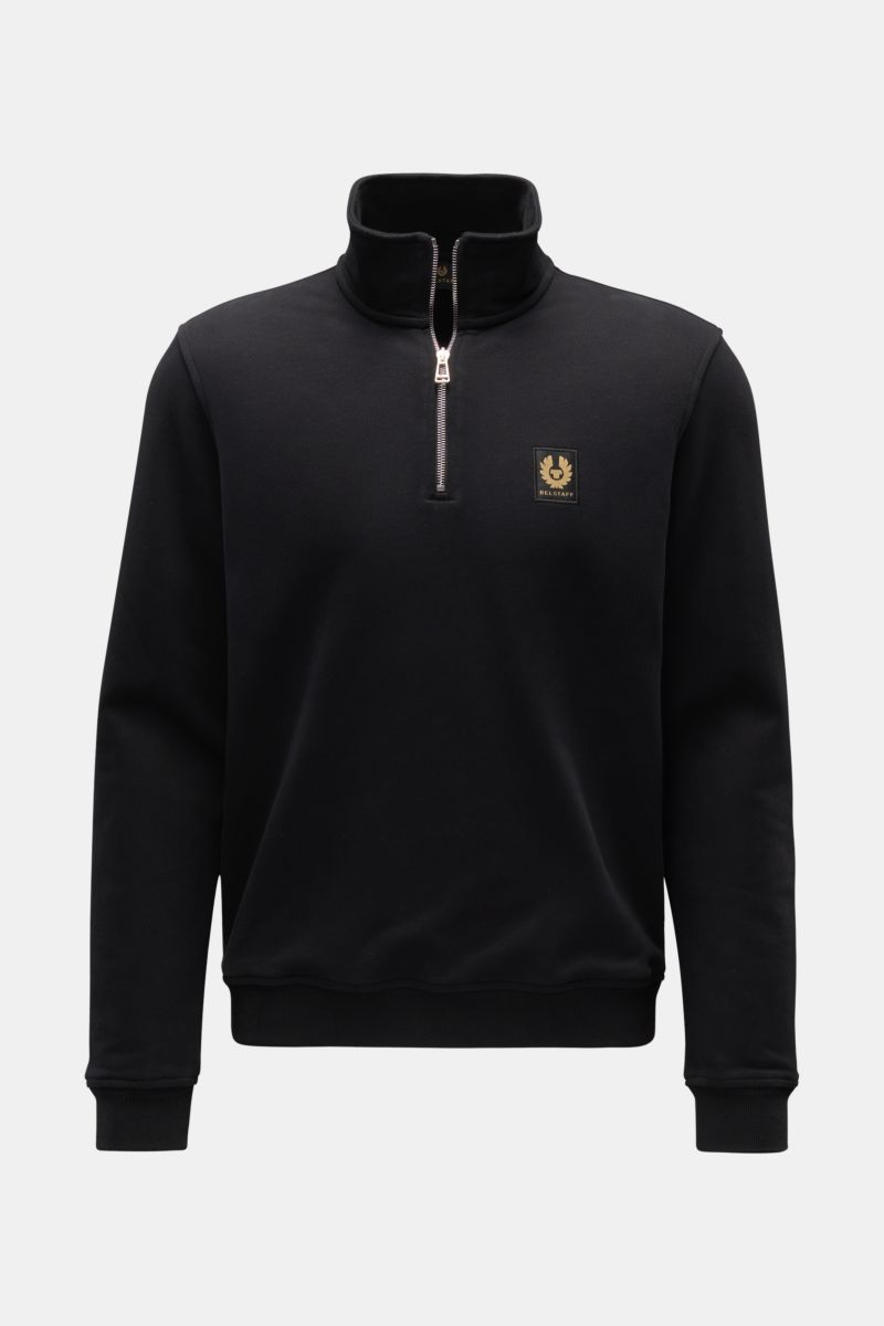 Belstaff Sweat half-zip jumper 'Quarter Zip' black