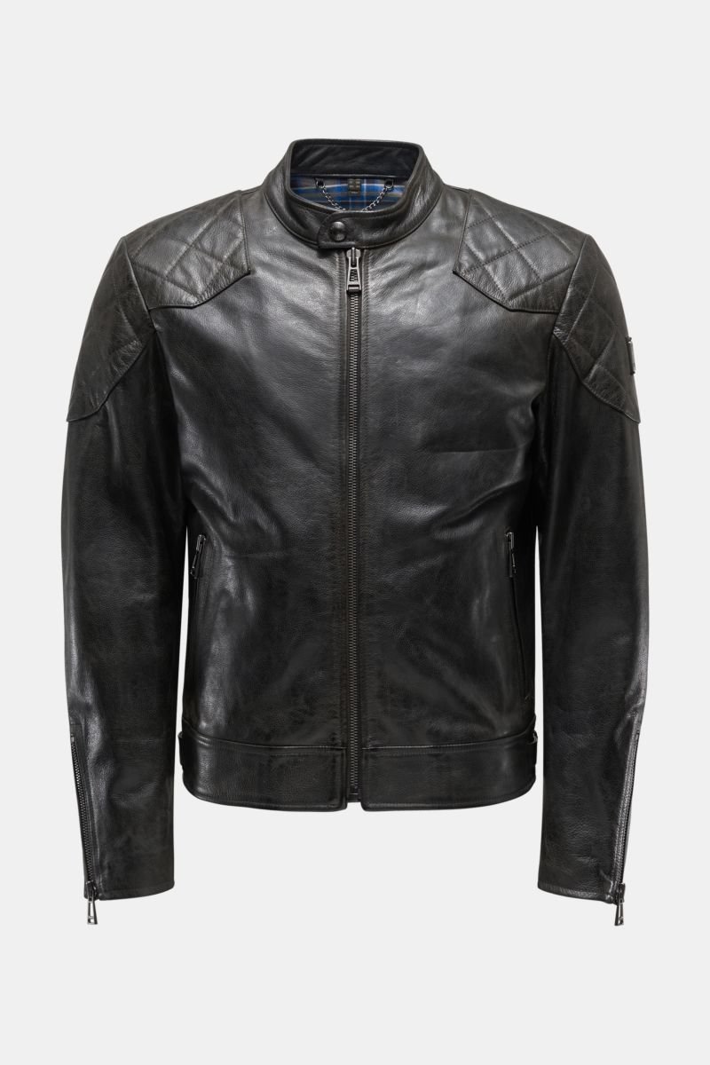 Leather jacket 'Outlaw 2.0' black