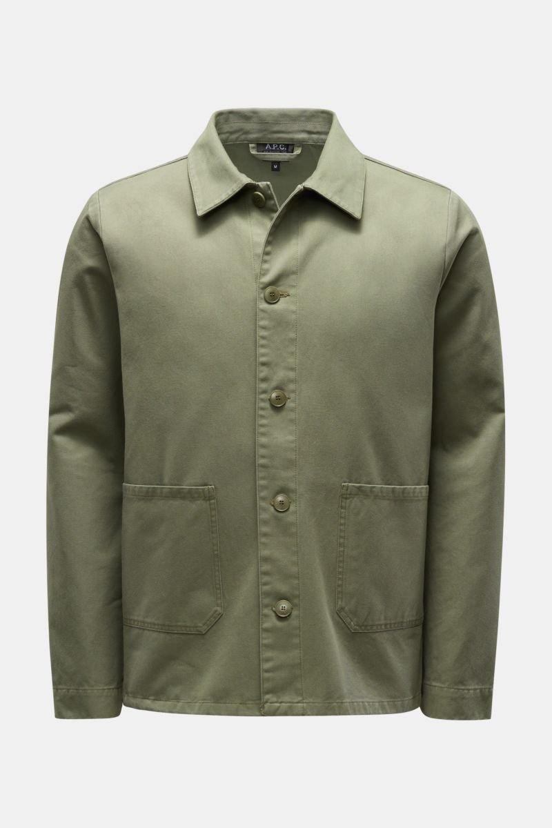 Overshirt 'Coddd' grey-green