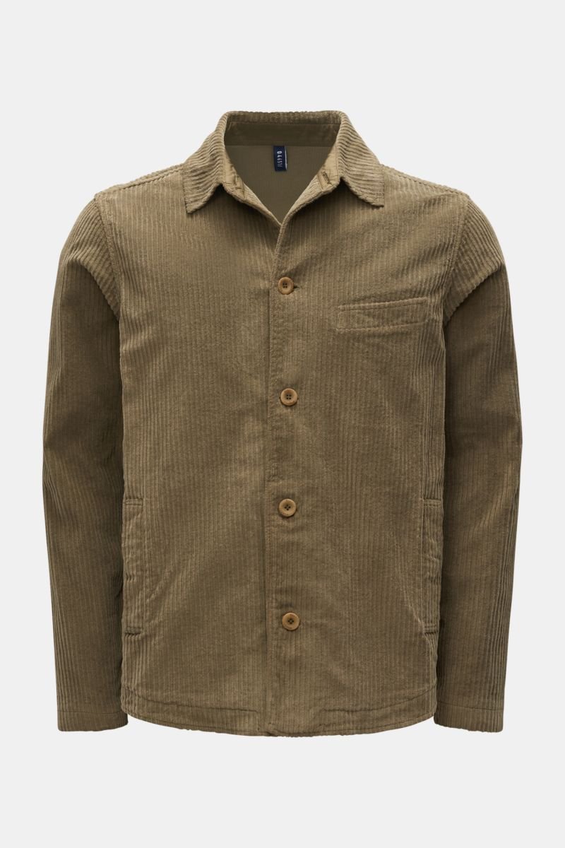 Corduroy jacket khaki