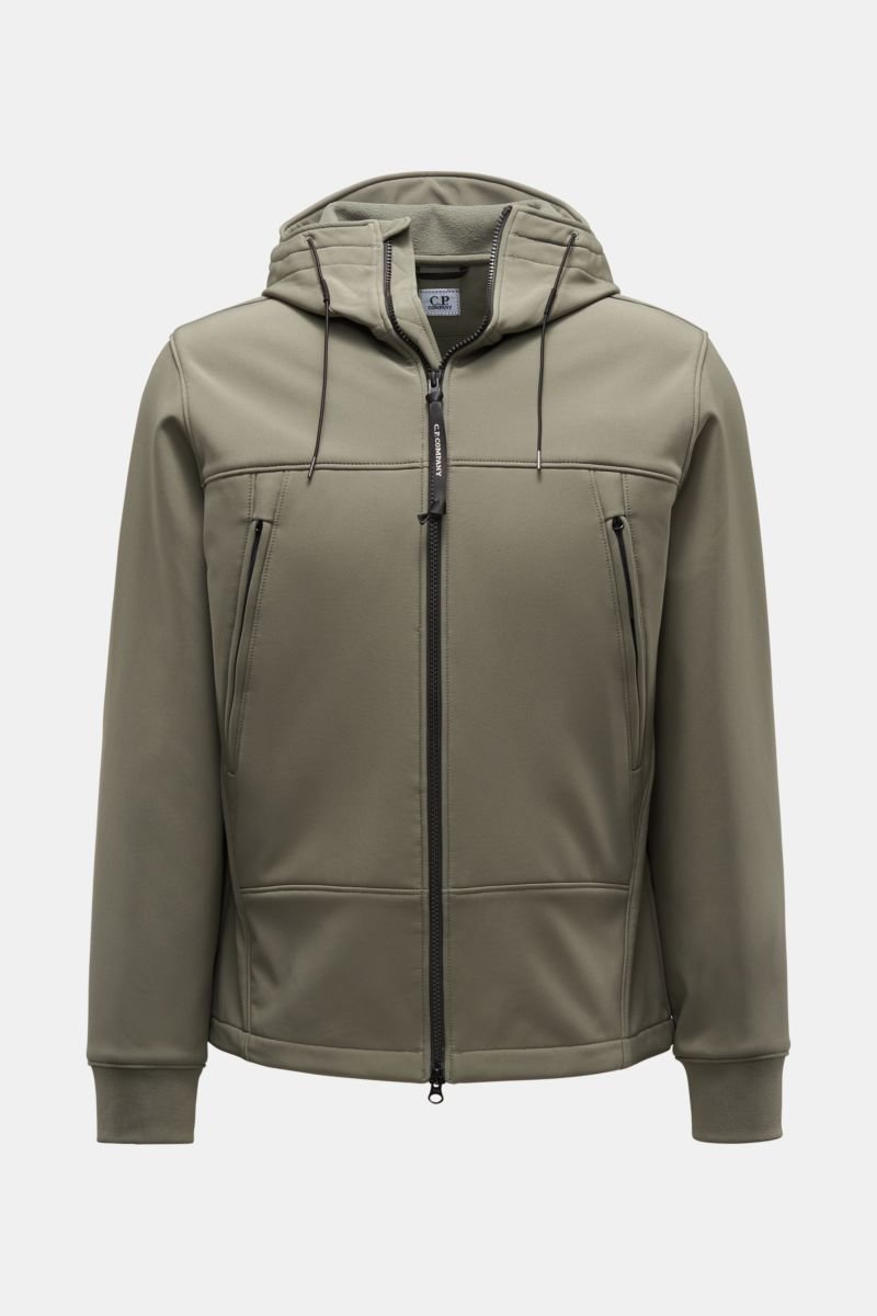 Softshell jacket 'Goggle Jacket' grey-green