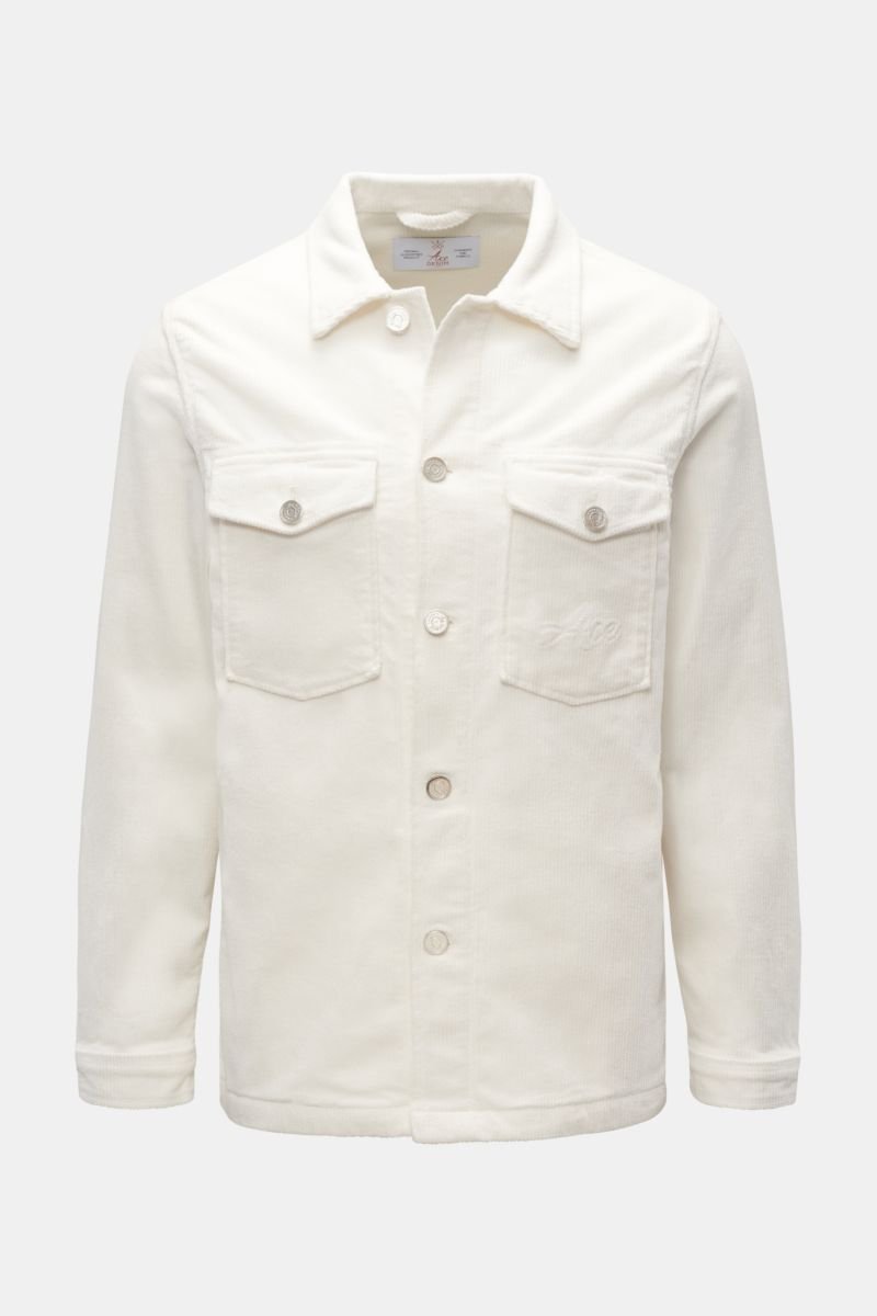 Corduroy jacket off-white