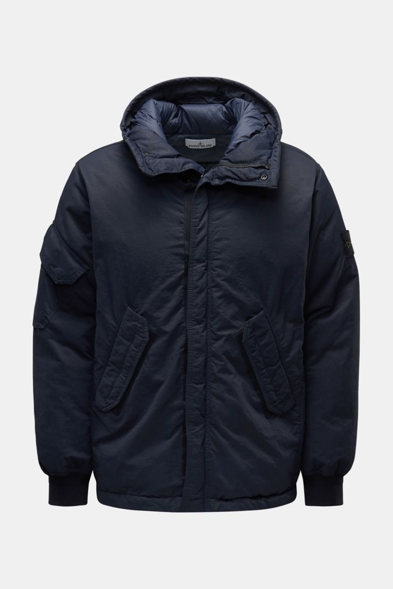 Down jacket 'Opaque Nylon Twill Down-TC' navy