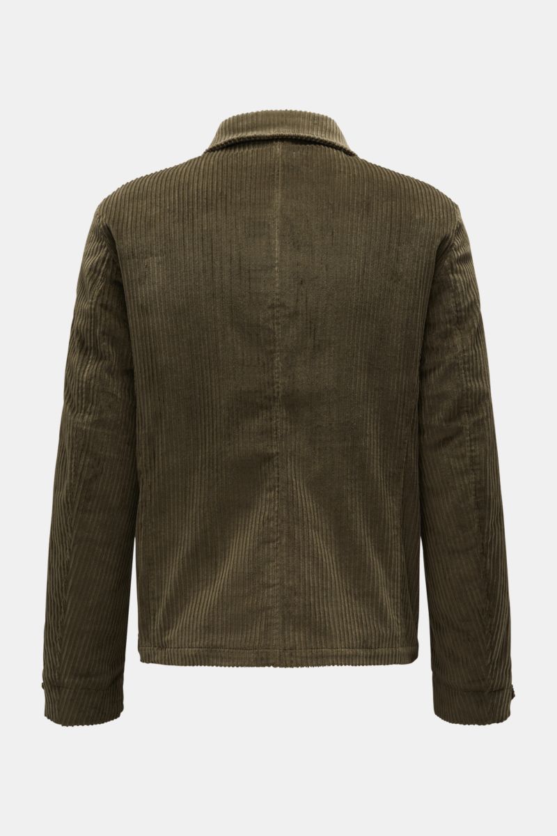 04651/ A trip in a bag Cordjacke 'Cord Blouson' oliv