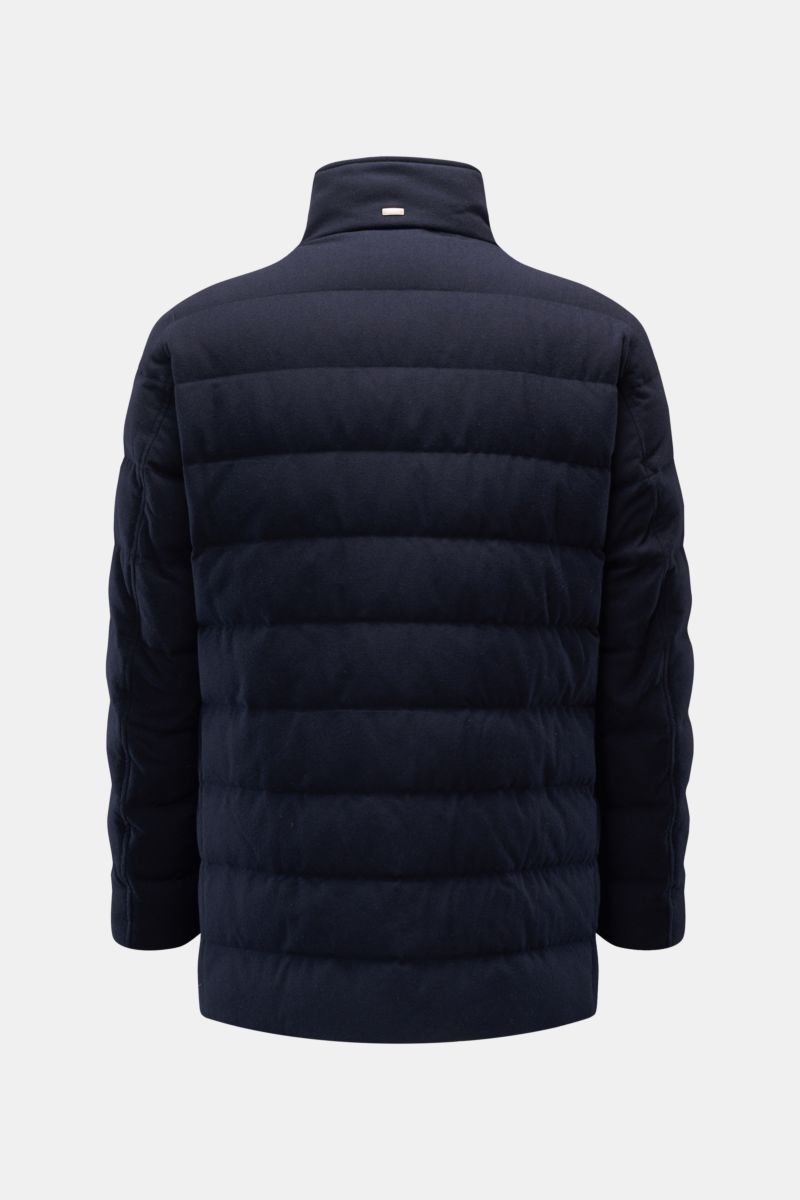 MANDELLI knit blouson navy | BRAUN Hamburg 