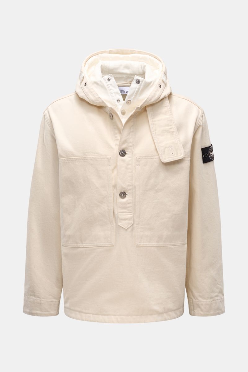 Stone Island Popover-Jacke 'Raw Beauty' creme