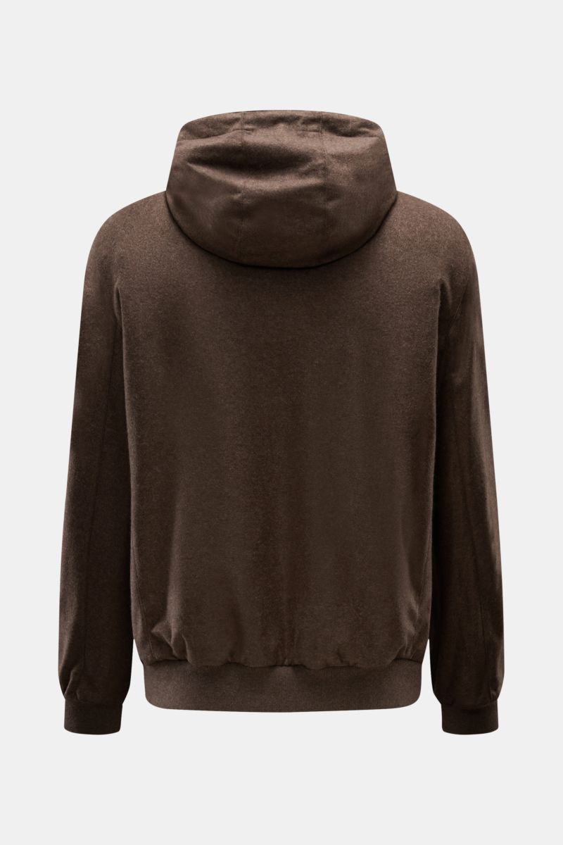 Fedeli Cashmere Wendeblouson 'Start' dunkelbraun